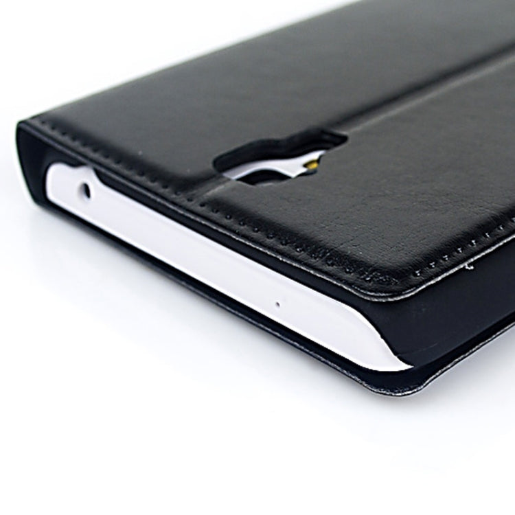 Crazy Horse Texture Magnetic Button Horizontal Flip Leather Case with Card Slots & Holder for Xiaomi Redmi Note