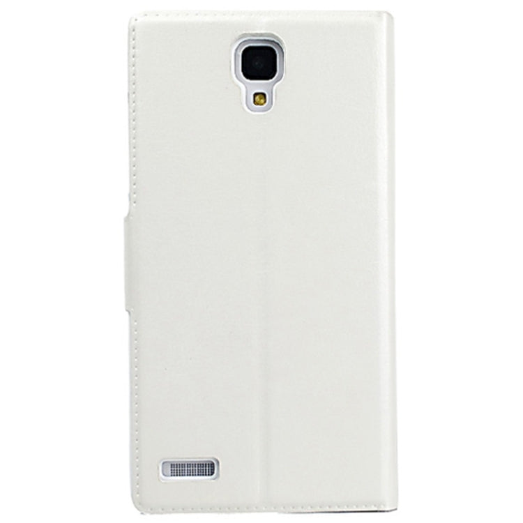 Crazy Horse Texture Magnetic Button Horizontal Flip Leather Case with Card Slots & Holder for Xiaomi Redmi Note