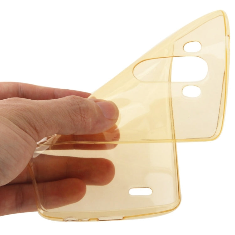 0.7mm Ultra-thin TPU Transparent Protective Case for LG G3