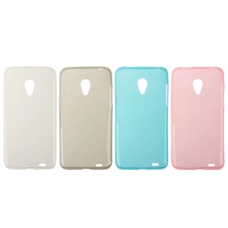 0.7mm Ultra-thin TPU Transparent Protective Case for Meizu MX3