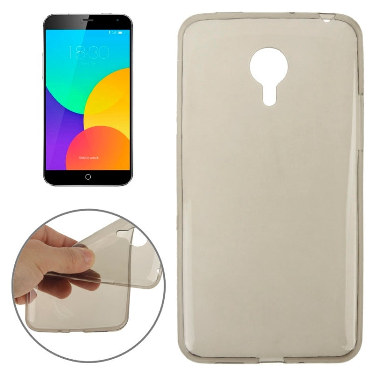0.7mm Ultra-thin TPU Transparent Protective Case for Meizu MX4