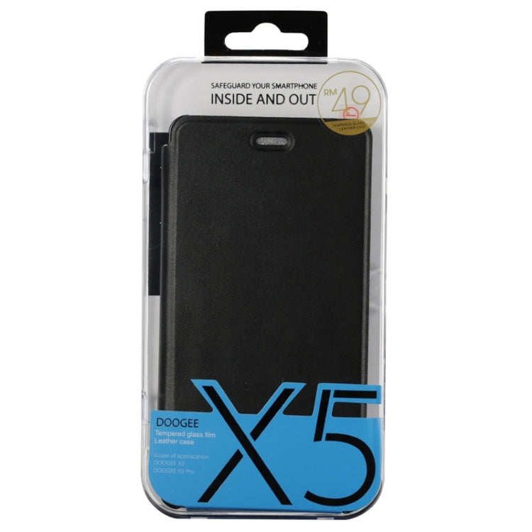 Horizontal Flip Leather Case with Holder for Doogee X5 / X5 Pro (S-MPH-1005 & S-MPH-1080)