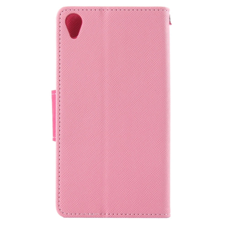 Cross Texture Leather Case with Holder & Card Slots & Wallet for Sony Xperia Z5 P