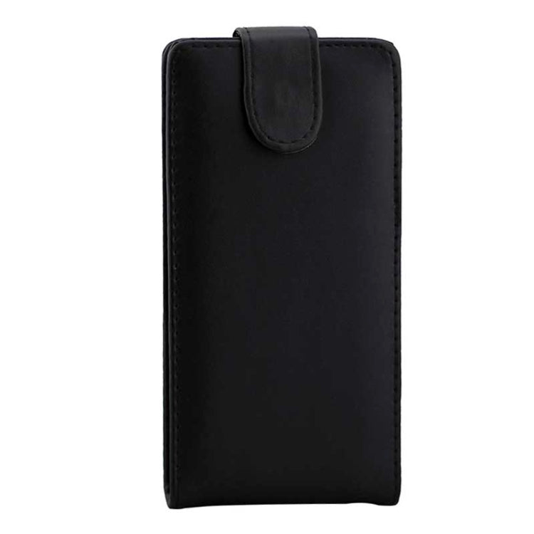 Vertical Flip Magnetic Buckle PU Leather Case for Sony Xperia Z5 / E6603 / E6653 / E6633 / E6683(Black)