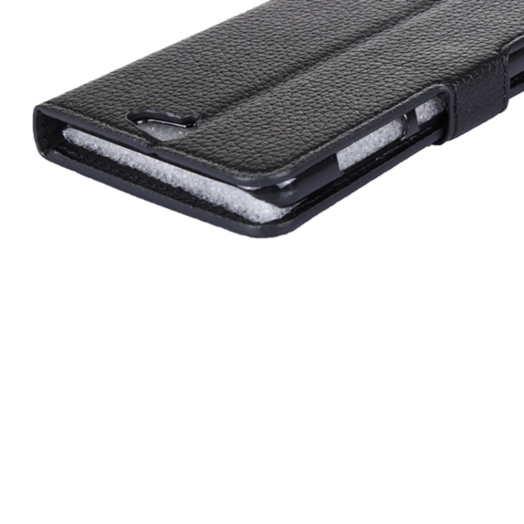 For HTC One A9 Litchi Texture Horizontal Flip Leather Case with Holder & Card Slots & Wallet