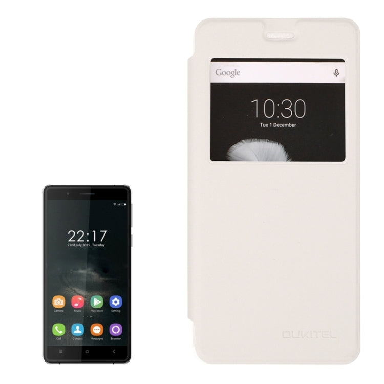 Horizontal Flip Leather Case with Call Display ID for oukitel K4000 (S-MPH-3900)