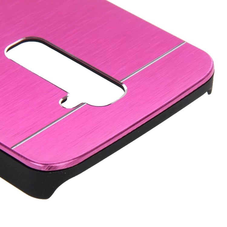 2 in 1 Brushed Texture Metal & Plastic Protective Case for LG G2