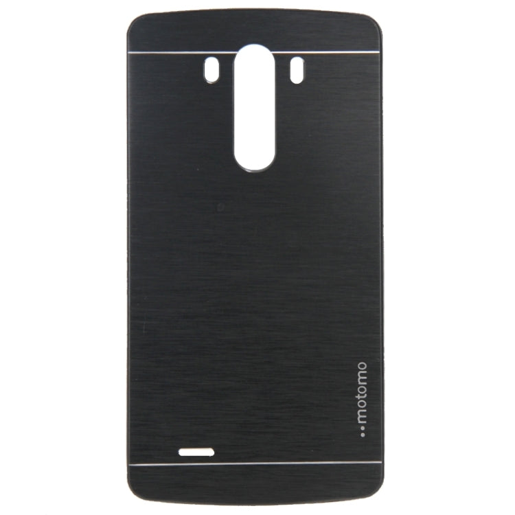 2 in 1 Brushed Texture Metal & Plastic Protective Case for LG G3 / D855