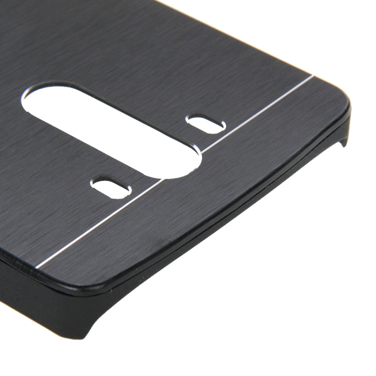 2 in 1 Brushed Texture Metal & Plastic Protective Case for LG G3 / D855