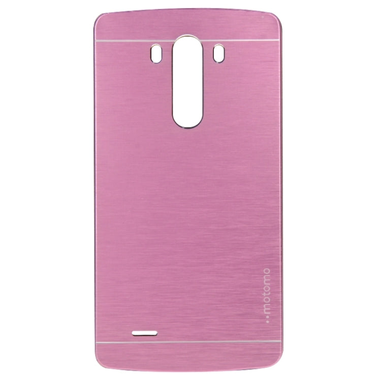 2 in 1 Brushed Texture Metal & Plastic Protective Case for LG G3 / D855