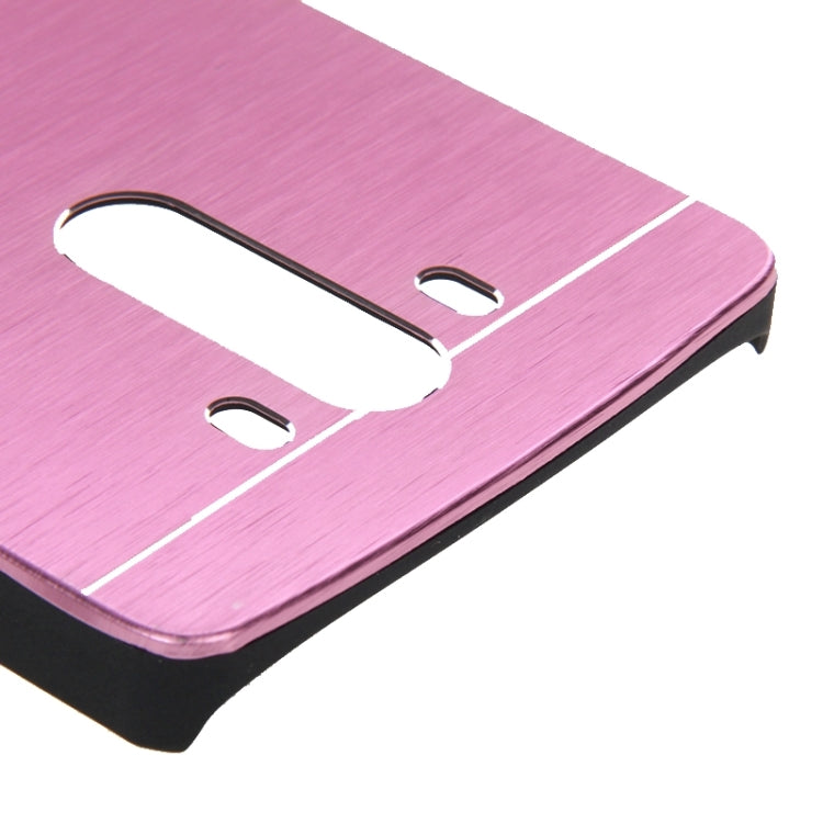 2 in 1 Brushed Texture Metal & Plastic Protective Case for LG G3 / D855