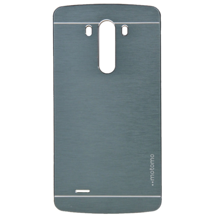 2 in 1 Brushed Texture Metal & Plastic Protective Case for LG G3 / D855