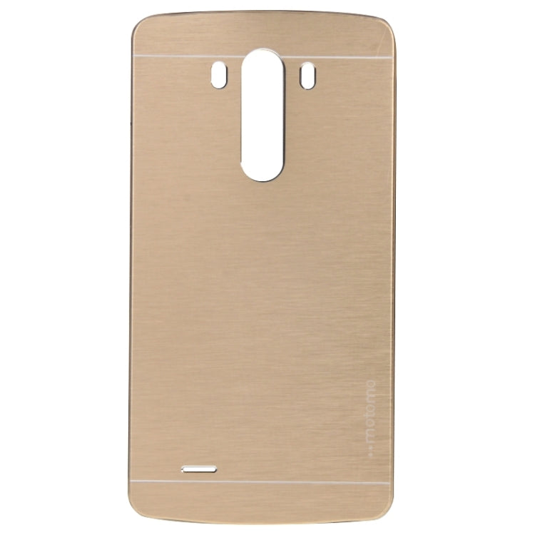 2 in 1 Brushed Texture Metal & Plastic Protective Case for LG G3 / D855