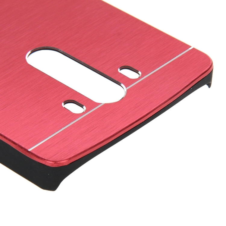 2 in 1 Brushed Texture Metal & Plastic Protective Case for LG G3 / D855