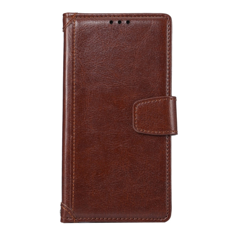 Crazy Horse Texture Horizontal Flip Leather Case with Holder & Card Slots & Wallet & Photo Frame for Sony Xperia Z5