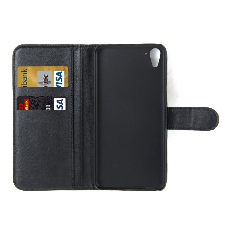 Horizontal Flip Magnetic Buckle PU Leather Case with Holder & Card Slot & Wallet for HTC Desire 826