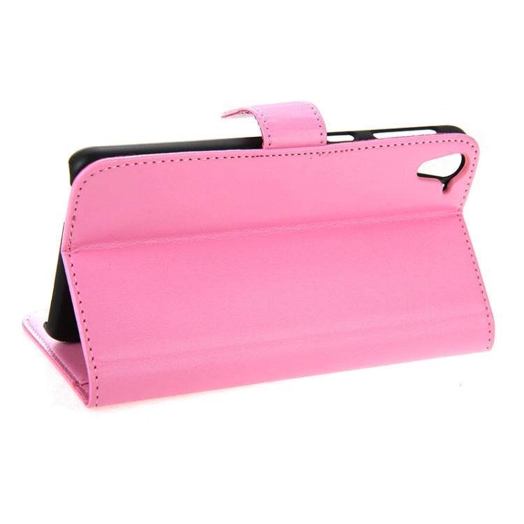 Horizontal Flip Magnetic Buckle PU Leather Case with Holder & Card Slot & Wallet for HTC Desire 826