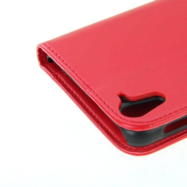 Horizontal Flip Magnetic Buckle PU Leather Case with Holder & Card Slot & Wallet for HTC Desire 826