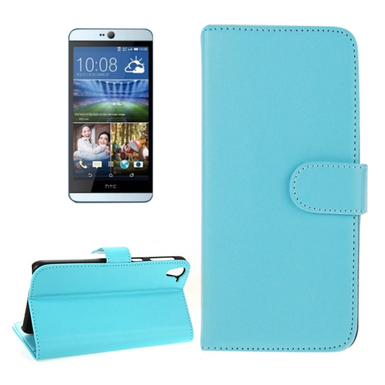 Horizontal Flip Magnetic Buckle PU Leather Case with Holder & Card Slot & Wallet for HTC Desire 826
