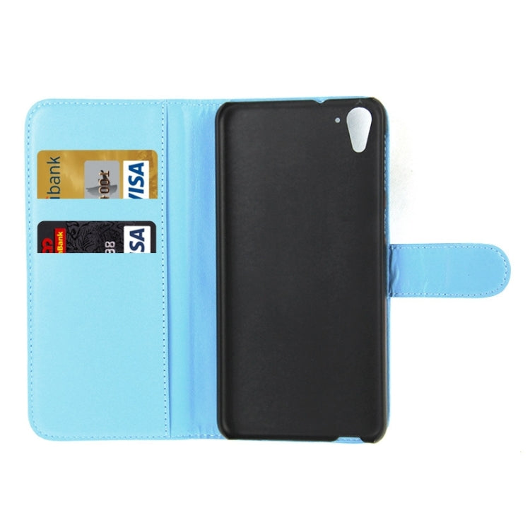 Horizontal Flip Magnetic Buckle PU Leather Case with Holder & Card Slot & Wallet for HTC Desire 826