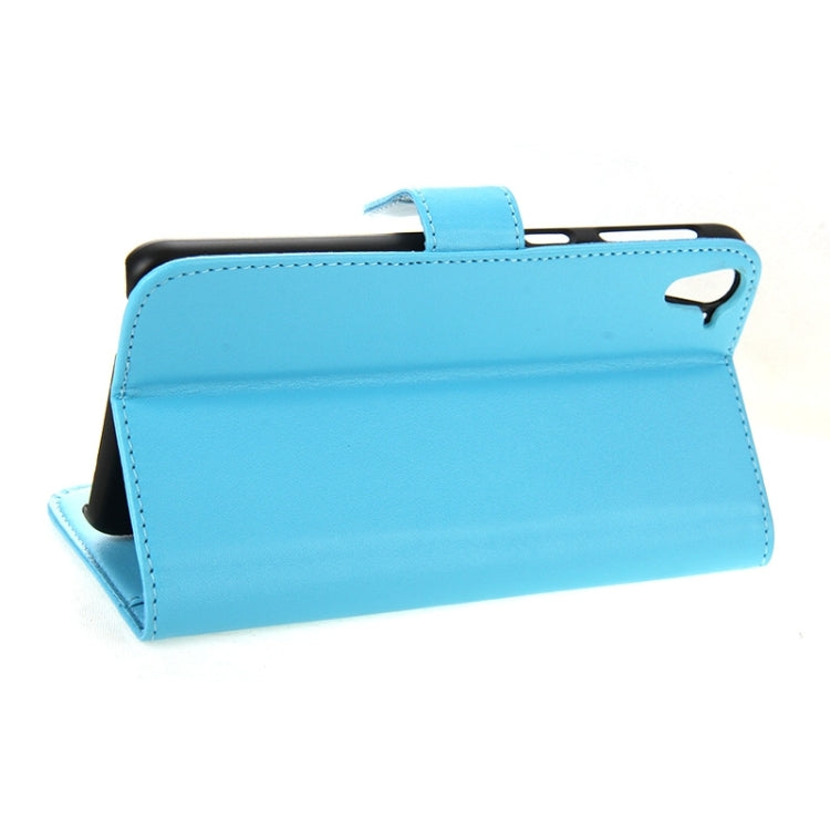 Horizontal Flip Magnetic Buckle PU Leather Case with Holder & Card Slot & Wallet for HTC Desire 826