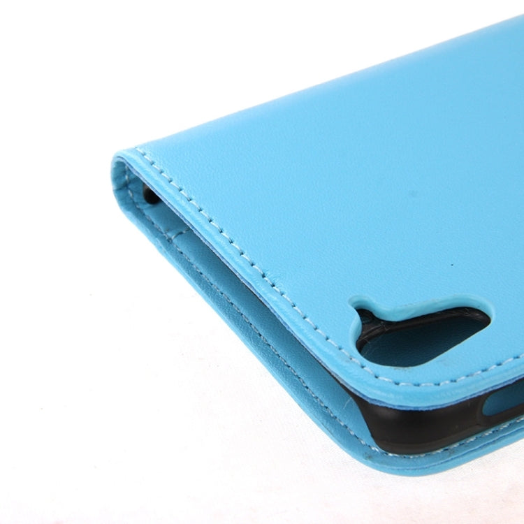 Horizontal Flip Magnetic Buckle PU Leather Case with Holder & Card Slot & Wallet for HTC Desire 826