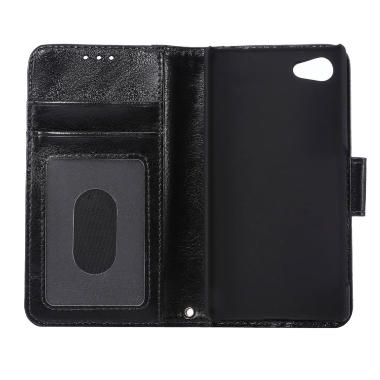 Crazy Horse Texture Horizontal Flip Leather Case with Holder & Card Slots & Wallet & Photo Frame for Sony Xperia Z5 Compact / Z5 mini