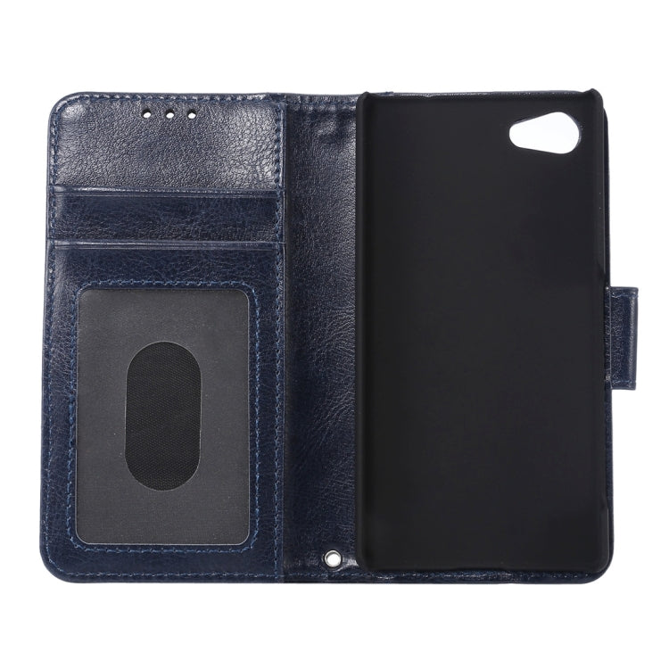 Crazy Horse Texture Horizontal Flip Leather Case with Holder & Card Slots & Wallet & Photo Frame for Sony Xperia Z5 Compact / Z5 mini
