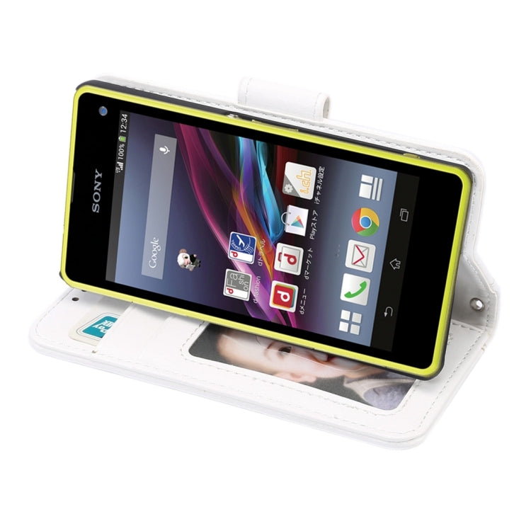 Crazy Horse Texture Horizontal Flip Leather Case with Holder & Card Slots & Wallet & Photo Frame for Sony Xperia Z5 Compact / Z5 mini