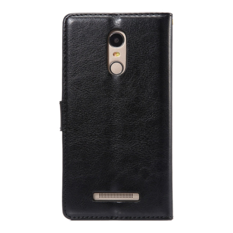 Crazy Horse Texture Horizontal Flip Leather Case with Holder & Card Slots & Wallet & Photo Frame for Xiaomi Redmi Note 3