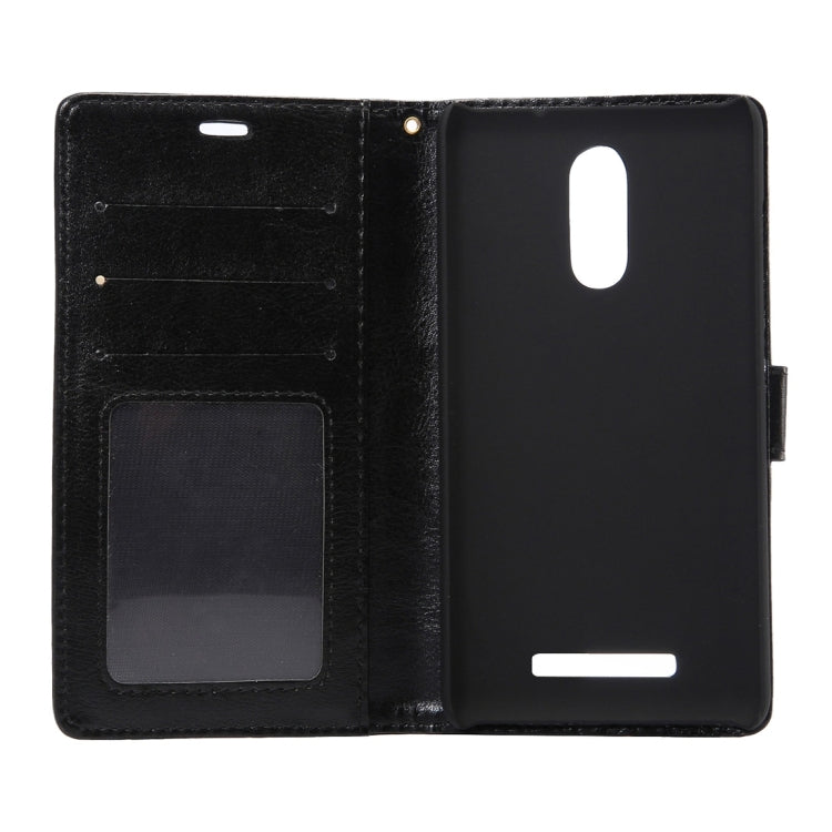 Crazy Horse Texture Horizontal Flip Leather Case with Holder & Card Slots & Wallet & Photo Frame for Xiaomi Redmi Note 3