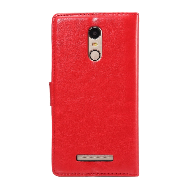 Crazy Horse Texture Horizontal Flip Leather Case with Holder & Card Slots & Wallet & Photo Frame for Xiaomi Redmi Note 3
