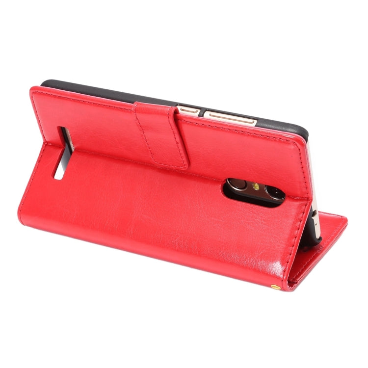 Crazy Horse Texture Horizontal Flip Leather Case with Holder & Card Slots & Wallet & Photo Frame for Xiaomi Redmi Note 3