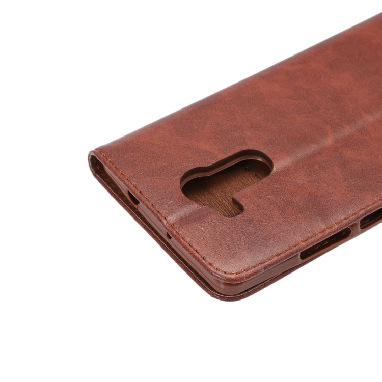 For Huawei Ascend Mate 8 Crazy Horse Texture Magnetic Horizontal Flip Leather Case with Holder & Card Slots