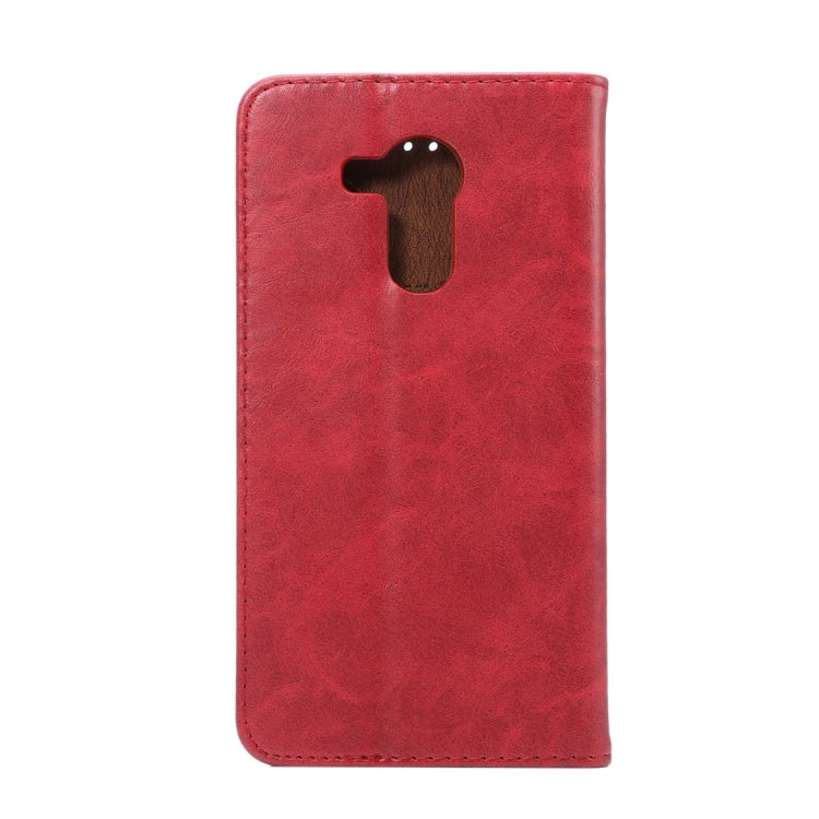 For Huawei Ascend Mate 8 Crazy Horse Texture Magnetic Horizontal Flip Leather Case with Holder & Card Slots