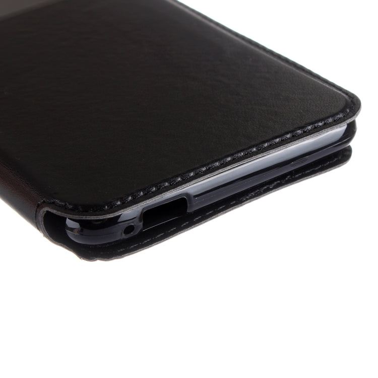 Crazy Horse Texture Horizontal Flip Leather Case with Call Display ID & Holder & Card Slots for Xiaomi Redmi Note 3