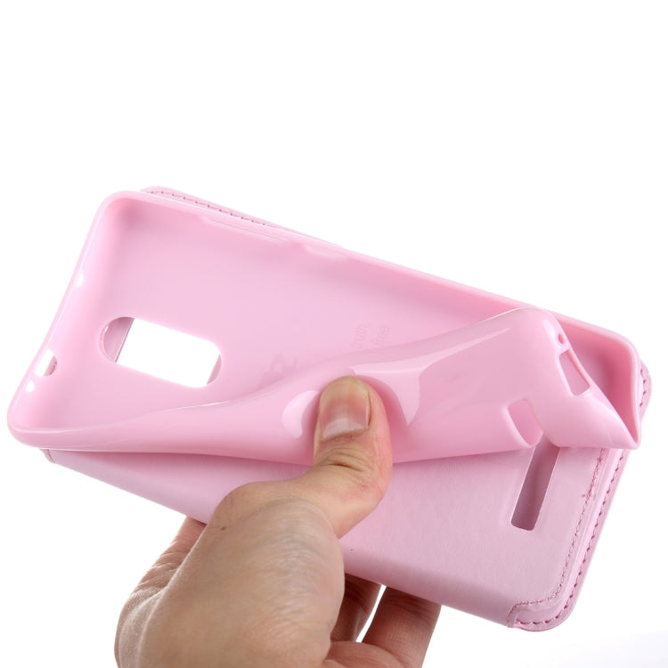 Crazy Horse Texture Horizontal Flip Leather Case with Call Display ID & Holder & Card Slots for Xiaomi Redmi Note 3