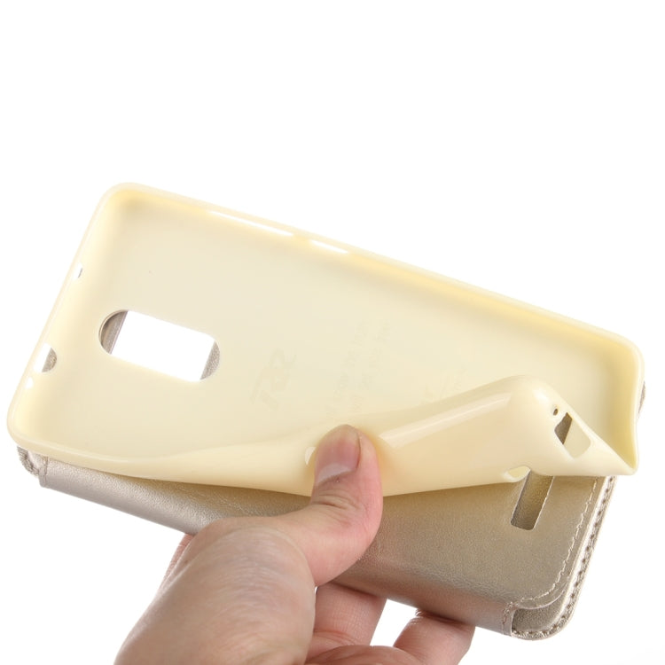 Crazy Horse Texture Horizontal Flip Leather Case with Call Display ID & Holder & Card Slots for Xiaomi Redmi Note 3