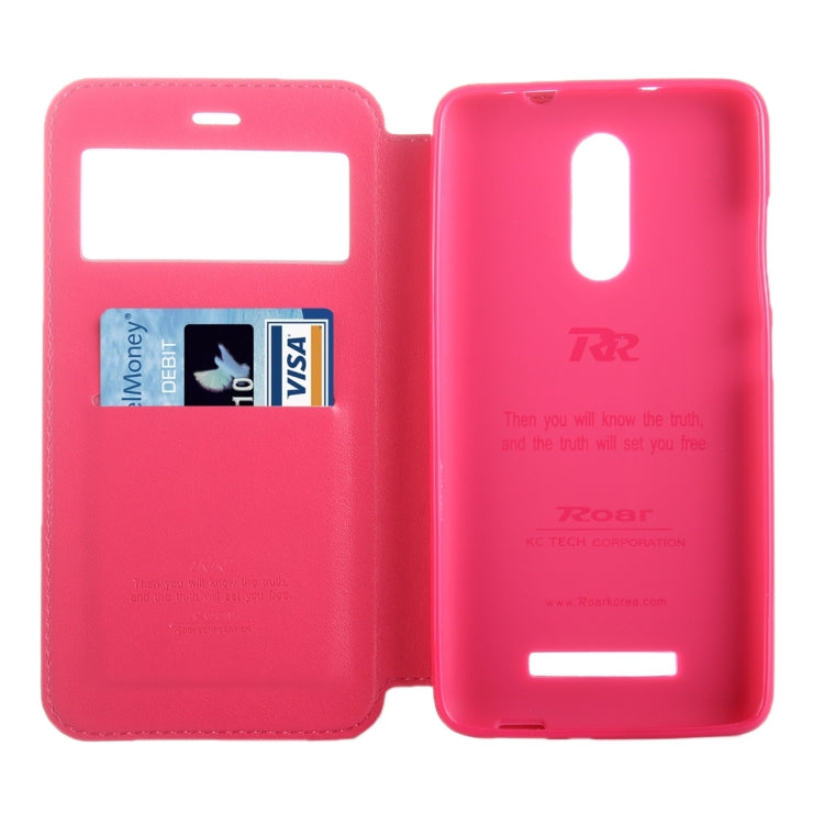 Crazy Horse Texture Horizontal Flip Leather Case with Call Display ID & Holder & Card Slots for Xiaomi Redmi Note 3