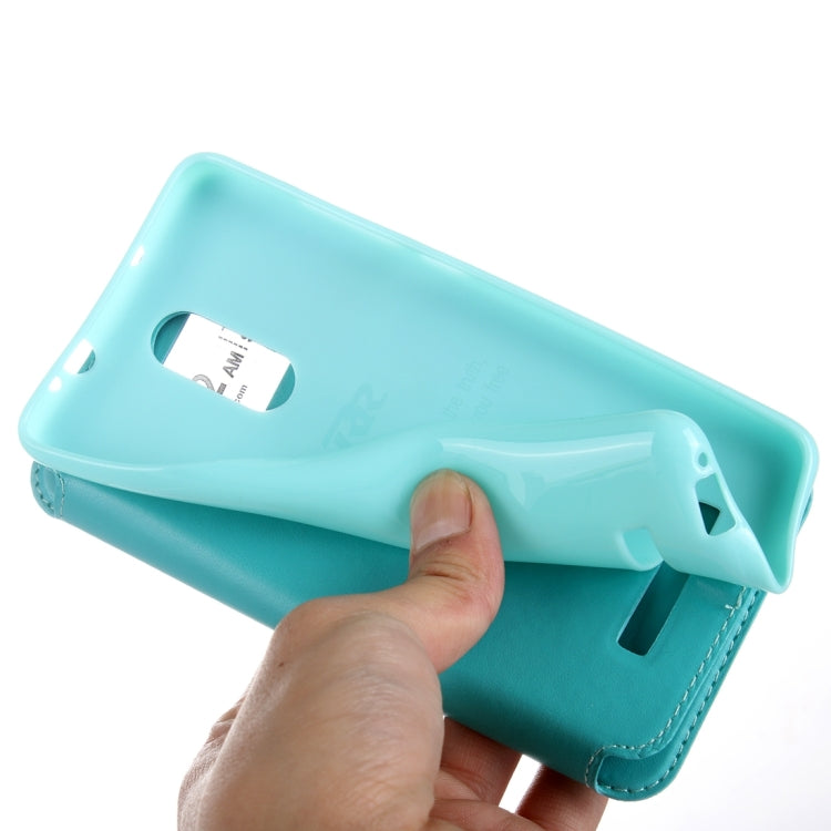 Crazy Horse Texture Horizontal Flip Leather Case with Call Display ID & Holder & Card Slots for Xiaomi Redmi Note 3