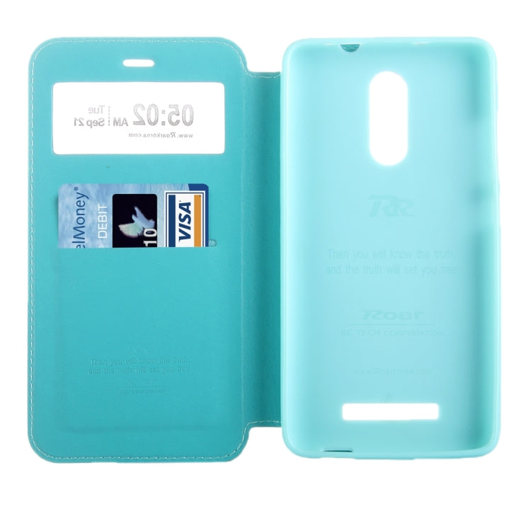 Crazy Horse Texture Horizontal Flip Leather Case with Call Display ID & Holder & Card Slots for Xiaomi Redmi Note 3