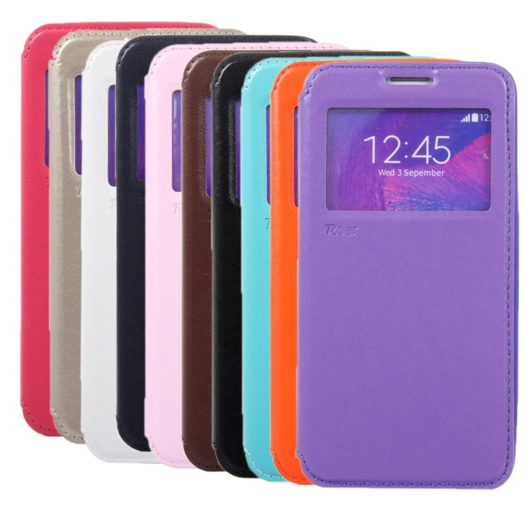 Crazy Horse Texture Horizontal Flip Leather Case with Call Display ID & Holder & Card Slots for Xiaomi Redmi Note 3