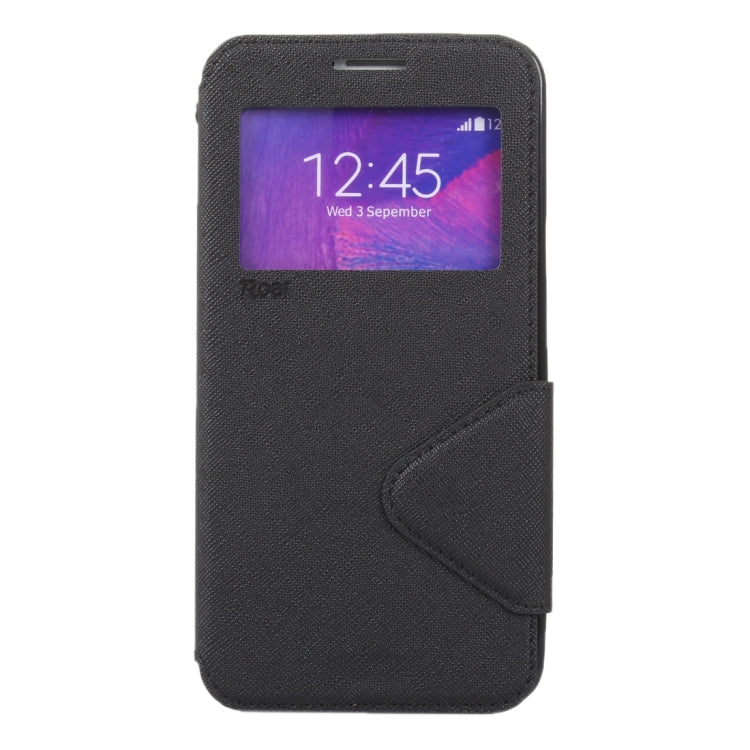 Cross Texture Color Matching Horizontal Flip Leather Case with Call Display ID & Holder & Card Slots for Xiaomi Redmi Note 3