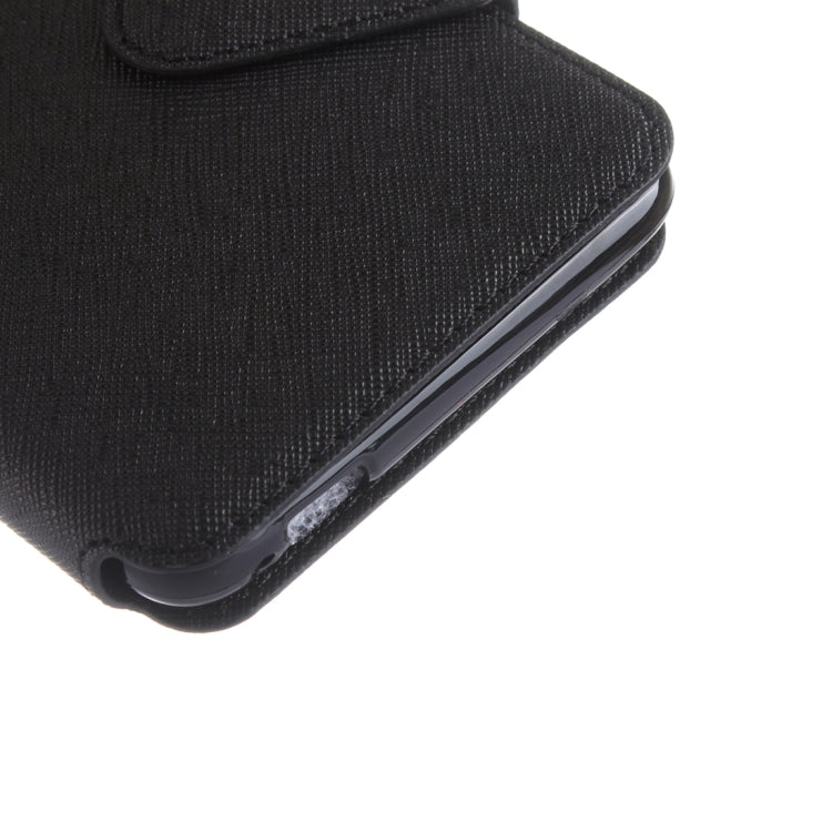 Cross Texture Color Matching Horizontal Flip Leather Case with Call Display ID & Holder & Card Slots for Xiaomi Redmi Note 3