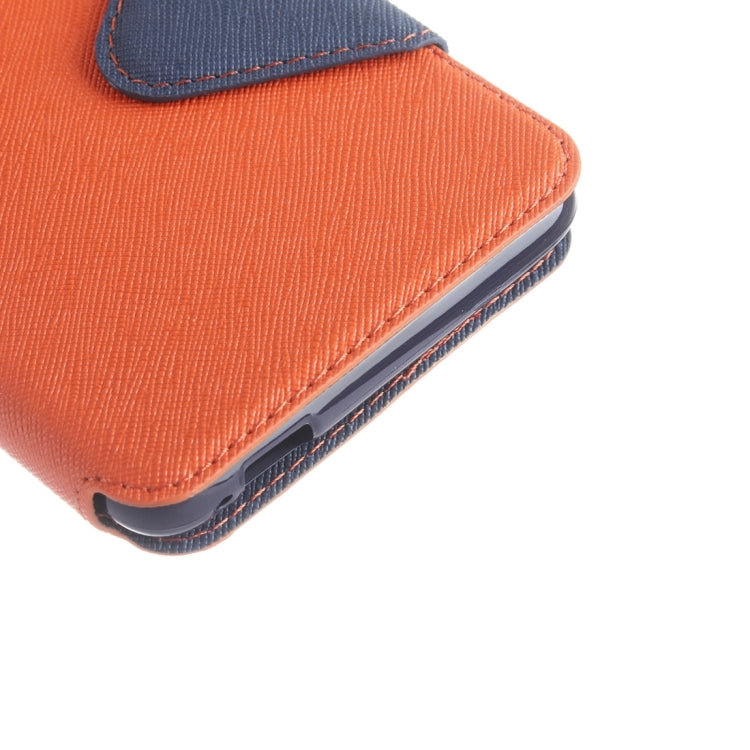 Cross Texture Color Matching Horizontal Flip Leather Case with Call Display ID & Holder & Card Slots for Xiaomi Redmi Note 3