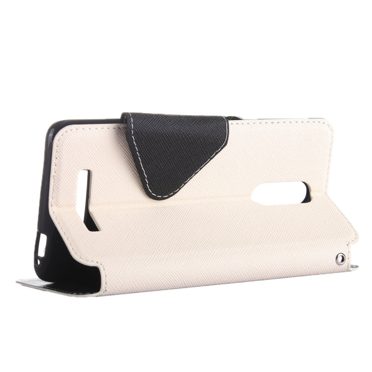 Cross Texture Color Matching Horizontal Flip Leather Case with Call Display ID & Holder & Card Slots for Xiaomi Redmi Note 3