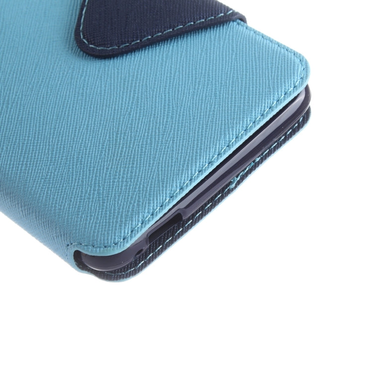Cross Texture Color Matching Horizontal Flip Leather Case with Call Display ID & Holder & Card Slots for Xiaomi Redmi Note 3