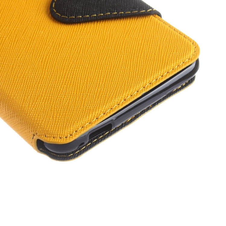 Cross Texture Color Matching Horizontal Flip Leather Case with Call Display ID & Holder & Card Slots for Xiaomi Redmi Note 3