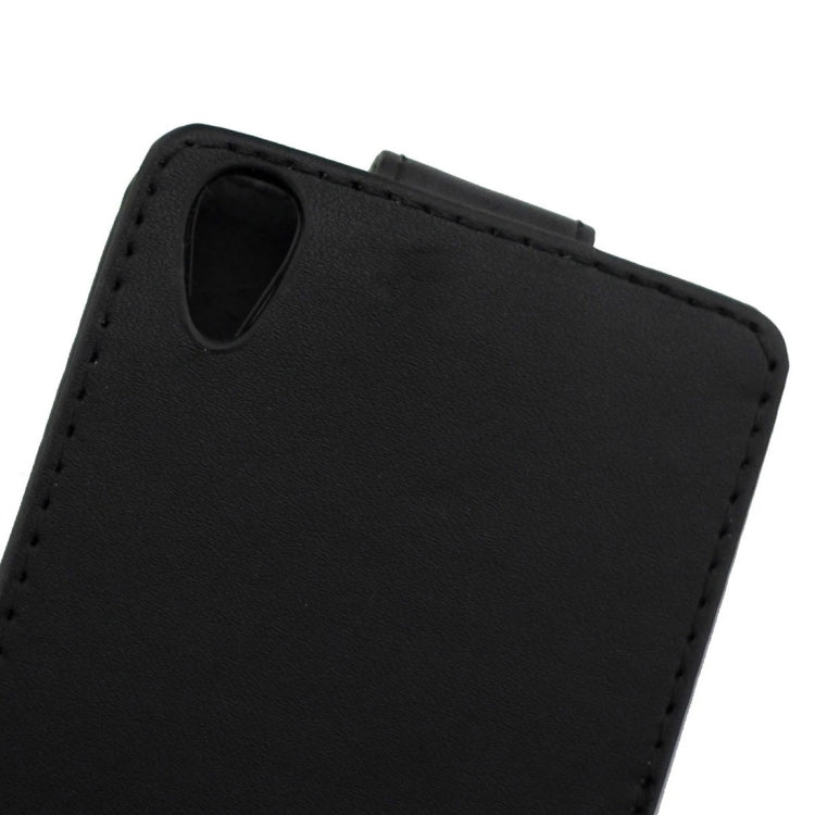 For Huawei Y6 Vertical Flip Magnetic Buckle PU Leather Case(Black)