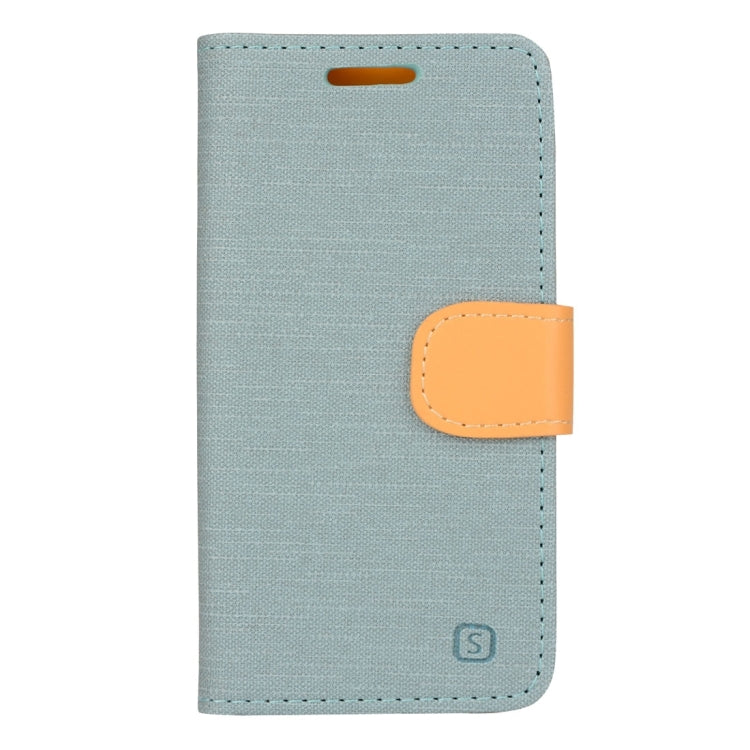 Denim Cloth Texture Horizontal Flip Leather Case with Holder & Card Slots & Wallet for Lenovo A2010